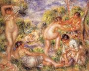 Pierre Renoir Bathers oil on canvas